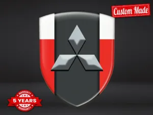 Mitsubishi Windschutzbanner Edition Premium Anpassbar Auto